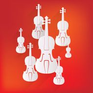 Violin Icon Music background N3