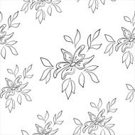 Seamless floral background N388