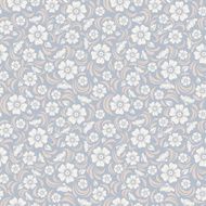 Seamless vintage floral pattern Vector illustration N13