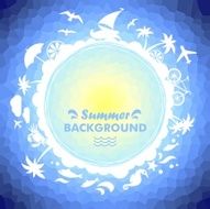 Summer Vacation Background N4
