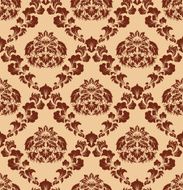 seamless damask pattern N172