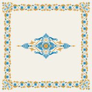 Ornamental border frame set