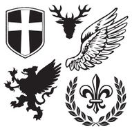 Heraldry Pack 1 with Griffin