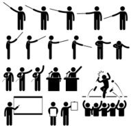 Speaker Presentation Pictogram