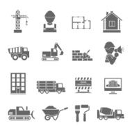 Construction Icons Set N11