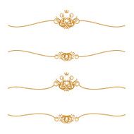 Golden Frame With Crown