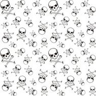 cross bones pattern