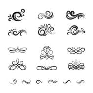 Vintage Vector Decorative Elements and Ornaments