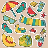 Summer Stickers N3