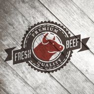 Labels of butcher shop N59