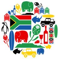 South Africa Icon Montage N2