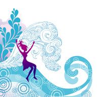Girl on the wave N2