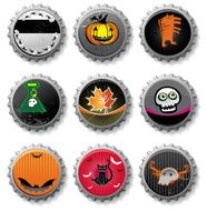 Halloween buttons