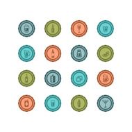 Retro Alcohol Badges