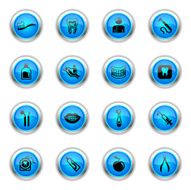 Blue Icons - Dental Care