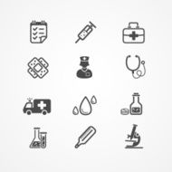 Vector Medical Icons set N2