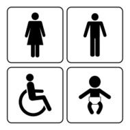 Restroom Icons N3