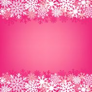 pink snow background
