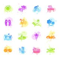Stains Icons - Summertime