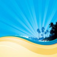 Tropical Beach Background N3