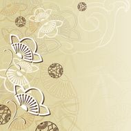 Floral background N1328