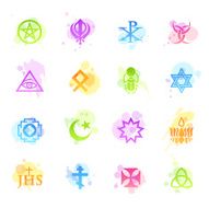 Stains Icons - Religious Symbols