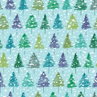 Seamless pattern of pinery