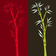 Bamboo silhouette N4