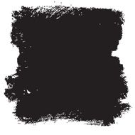 Splash blot banner set in black on white abstract watercolor N37