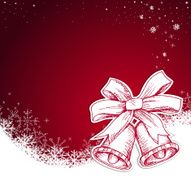 Christmas illustration with bells