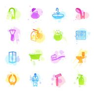 Stains Icons - Bathroom