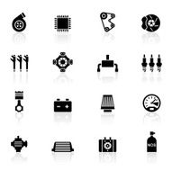 Black Symbols - Car Performance Parts