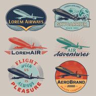 Air badges color