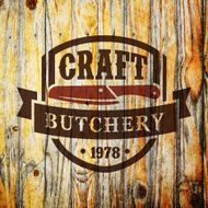 Labels of butcher shop N61