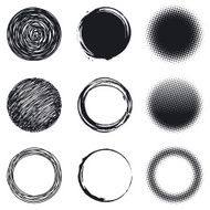 Circle design elements N5