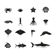 Marine Life Icons N4