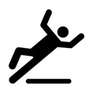 Wet floor caution sign