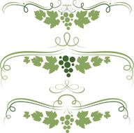 Grape ornament N6