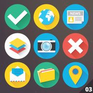 Vector Icons for Web and Mobile Applications Set 3