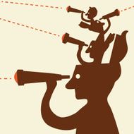 Man with vision
