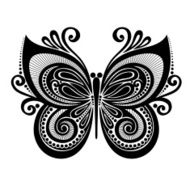 Vector Beautiful Butterfly N19