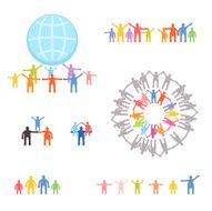 Icons set of family and relations N2