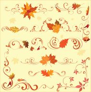 Autumn ornament N23