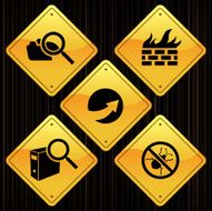 Yellow Signs - Web Security