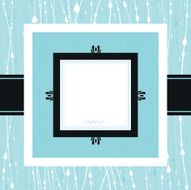 blue square frame N2