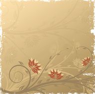 Floral background N1333