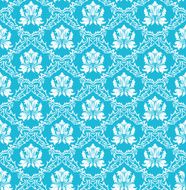seamless damask pattern N179