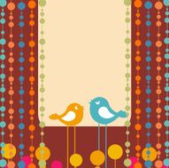 Retro greeting card N11