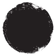 Splash blot banner set in black on white abstract watercolor N38