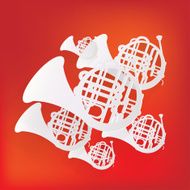 Music wind instruments icon N11